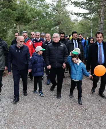Sivas'ta Şehitler Anısına Yürüyüş Parkuru Açıldı