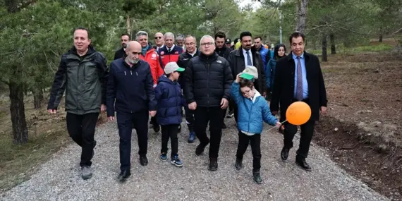 Sivas'ta Şehitler Anısına Yürüyüş Parkuru Açıldı