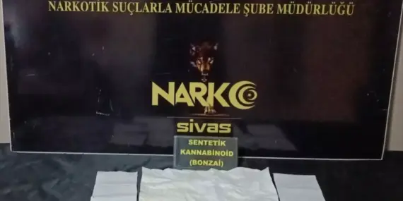 Sivas’ta Uyuşturucu Operasyonu: 1 Tutuklama