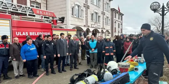 Sivas’ta Yangın Eğitimi Düzenlendi
