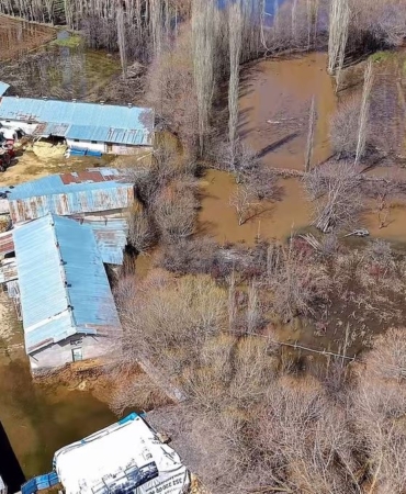 Eşikli Köyü'nde Sel Felaketi